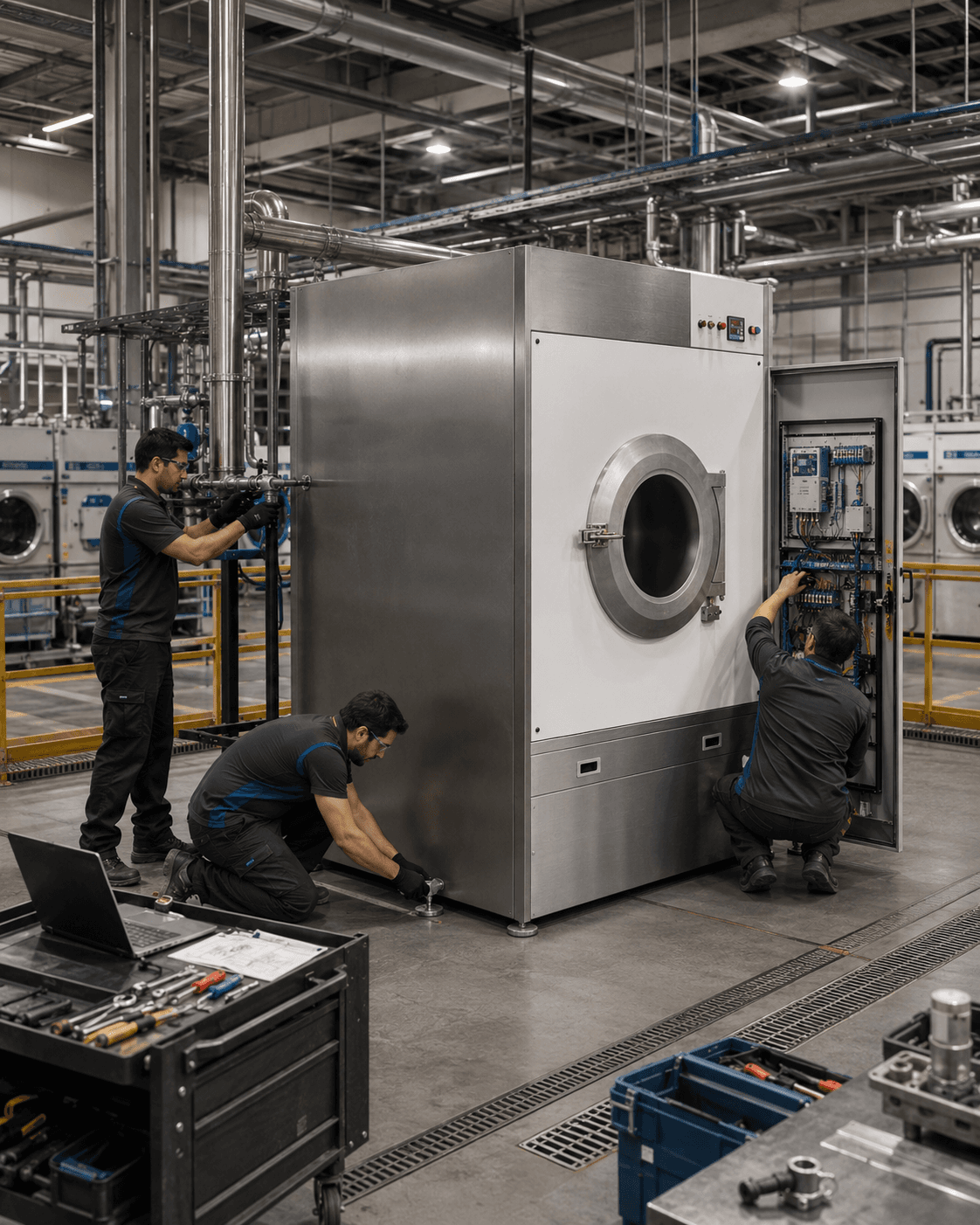 Instalación y puesta en marcha del equipamiento